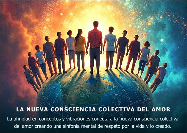 Imagen del escrito; La nueva consciencia colectiva del amor, de Elizabeth Gilchrist B