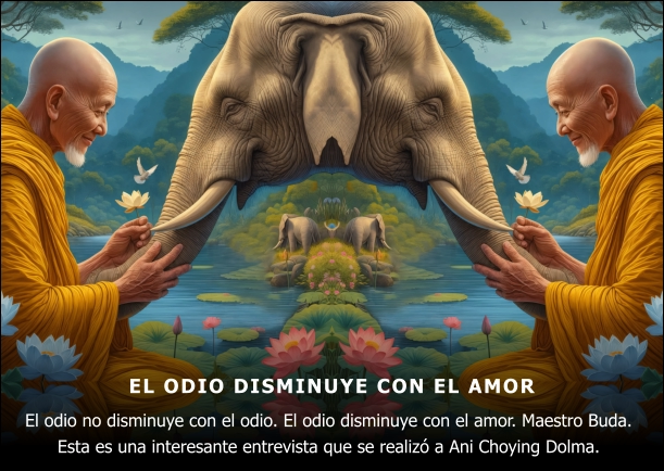 Imagen; El odio disminuye con el amor; Jbn Lie