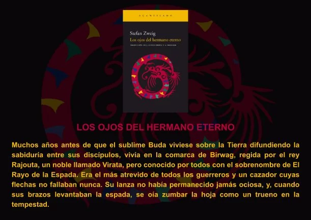 Imagen del escrito; Los ojos del hermano eterno, de Sobre La Salud