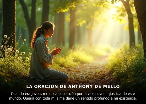 Imagen; La oración de Anthony de Mello; Anthony De Mello