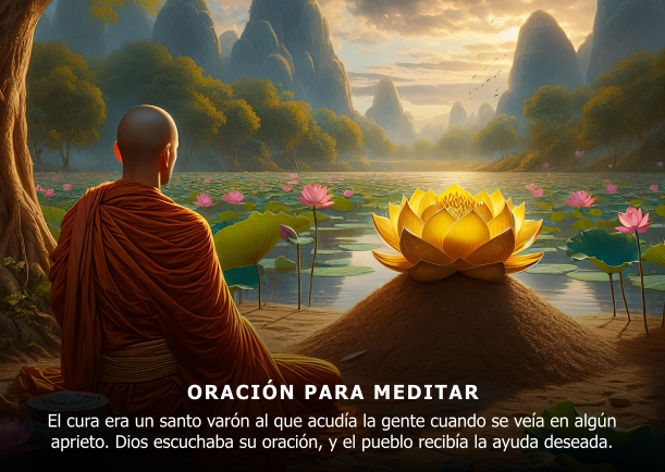 Imagen del escrito; Oración para meditar, de Anthony De Mello