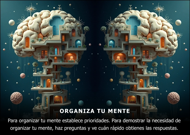 Organiza tu mente - POR: RAV NOAJ WEINBERG