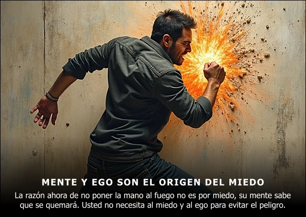 Imagen; Mente y Ego son el origen del miedo; Eckhart Tolle