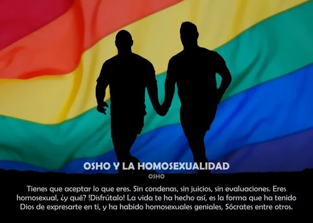 Imagen del escrito; Osho y la homosexualidad, de Osho