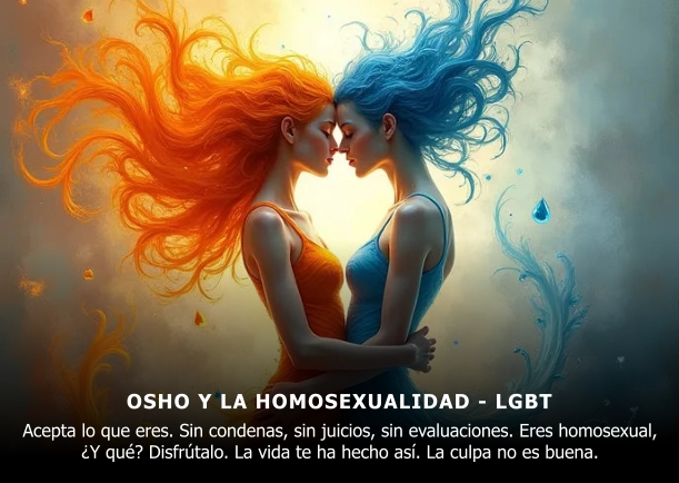 Imagen del escrito; Osho y la homosexualidad, de Osho