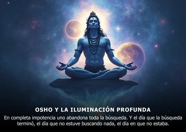 Imagen; Osho la iluminación profunda; Osho