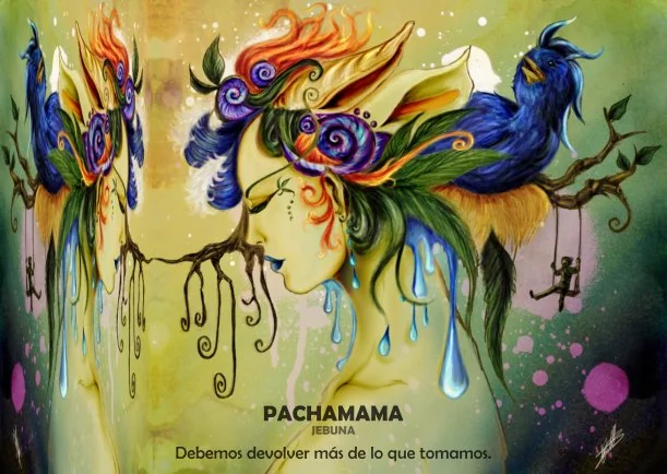 Imagen del escrito; ¿Cuánto nos da la Pachamama?, de Jebuna