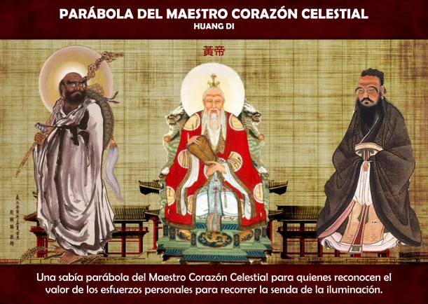 Imagen del escrito; Parábola del Maestro Corazón Celestial, de Huang Di