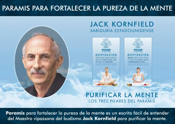 Imagen del escrito; Paramis para fortalecer la pureza de la mente, de Jack Kornfield