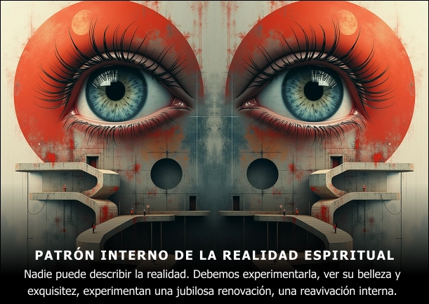 Imagen del escrito; Patrón interno de la realidad espiritual, de Jiddu Krishnamurti