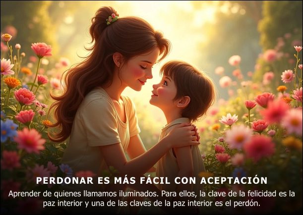 Perdonar es más fácil con aceptación - POR: GONZALO GALLO