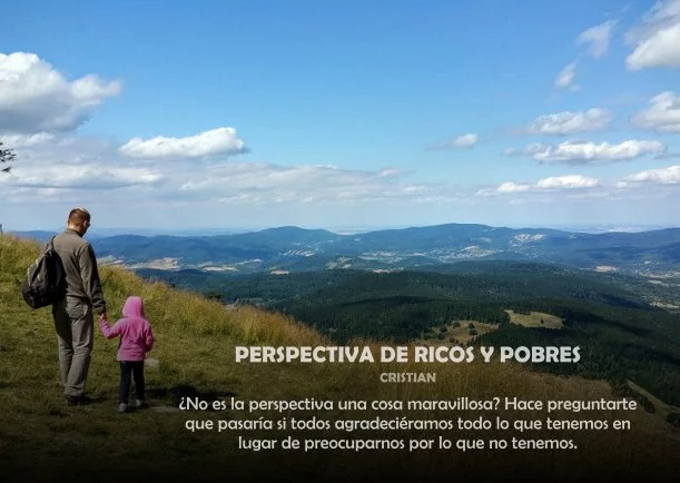 Imagen del escrito; Perspectiva de ricos y pobres, de Osho