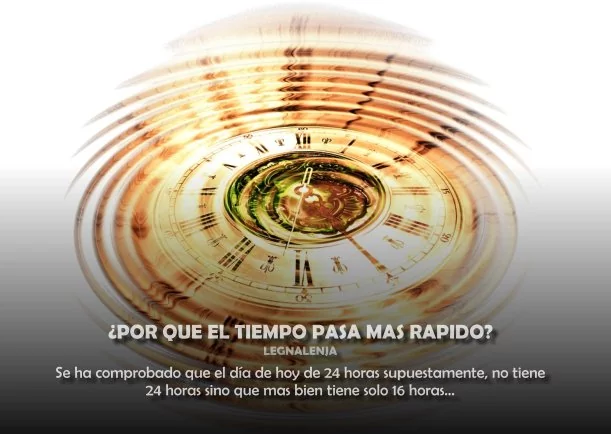 Imagen; ¿Por qué el tiempo pasa más rápido?; Sobre El Tiempo