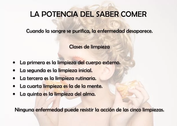 Imagen del escrito; La potencia de saber comer, de Jbn Lie