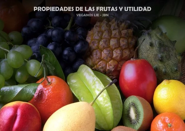 Imagen del escrito; Veganos: Propiedades de las frutas y utilidad, de Jbn Lie