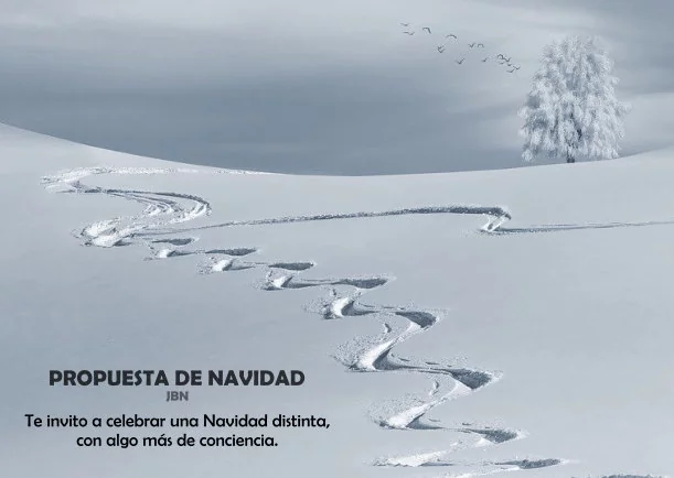 Imagen del escrito; Propuesta de Navidad, de Jbn Lie