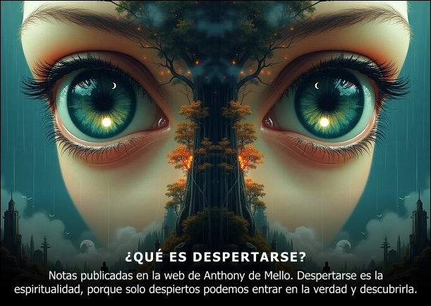 Imagen del escrito; ¿Qué es despertarse?, de Anthony De Mello