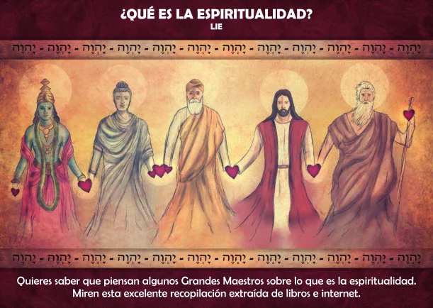 Imagen; ¿Qué es la espiritualidad?; Vida Espiritual