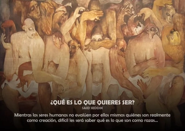 Imagen del escrito; ¿Qué es lo que quieres ser?, de Said Seddik