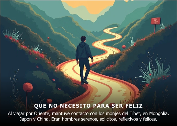 Imagen del escrito; Que no necesito para ser feliz, de Sobre La Felicidad