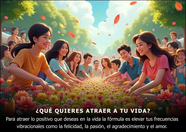 Imagen del escrito; ¿Qué quieres atraer a tu vida?, de Vivir La Vida