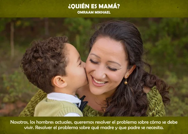 Imagen; ¿Quien es Mama?; Omraam Mikhael