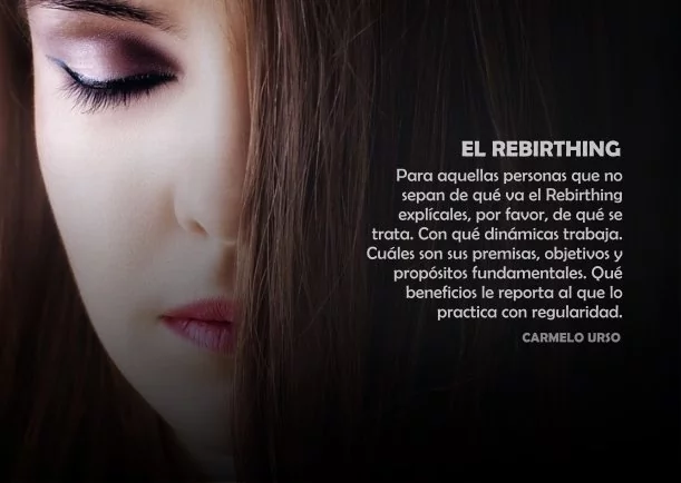 Imagen del escrito; El Rebirthing, de Jbn Lie