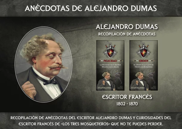 Anécdotas de Alejandro Dumas - POR: ALEJANDRO DUMAS
