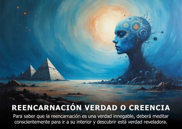 Imagen del escrito; Reencarnación verdad o creencia, de Jebuna