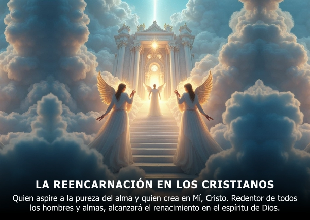 Imagen del escrito; Reencarnar, de Sobre Jesus