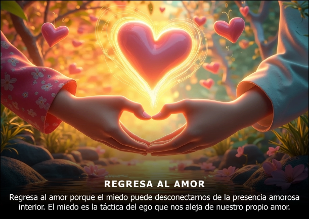 Imagen del escrito; Regresa al amor, de Wayne Dyer