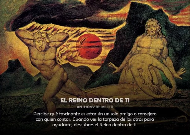 Imagen del escrito; El reino dentro de ti, de Anthony De Mello