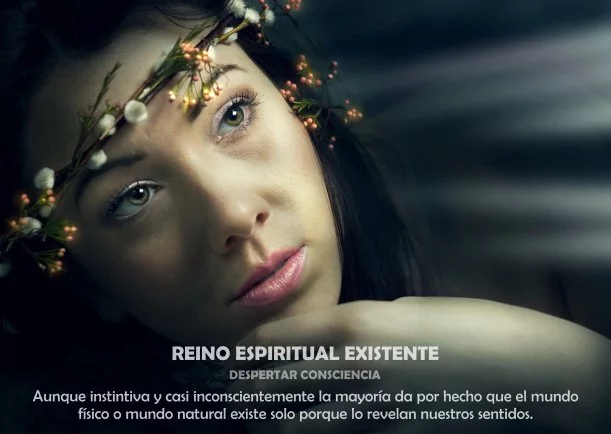 Imagen del escrito; Reino espiritual existente, de Despertar Consciencia