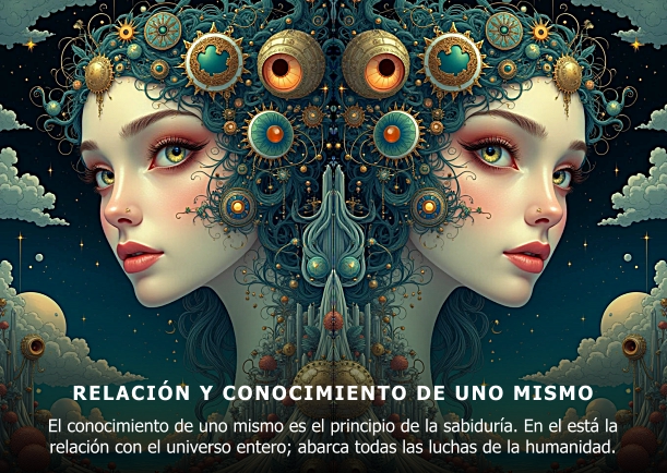 Imagen del escrito; Relación y conocimiento de uno mismo, de Jiddu Krishnamurti