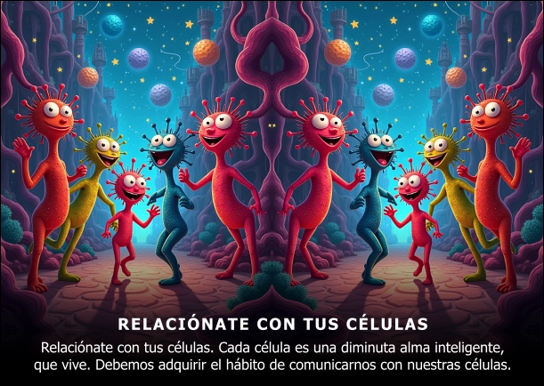 Relaciónate con tus células - POR: OMRAAM MIKHAEL