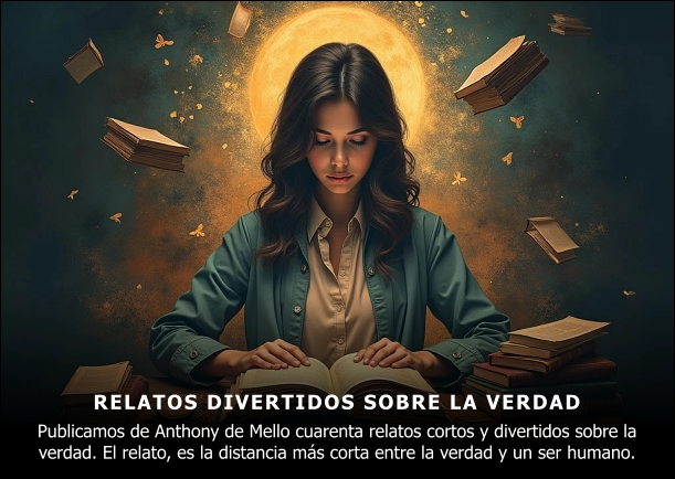 Imagen del escrito; Relatos divertidos sobre la verdad, de Anthony De Mello