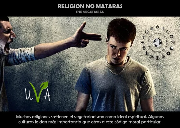 Imagen del escrito; Religión no matarás, de Sobre La Religion