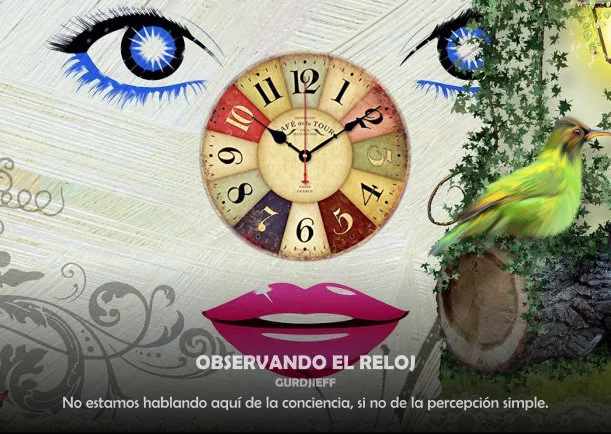 Imagen; Observando con atención el reloj; Georges Gurdjieff