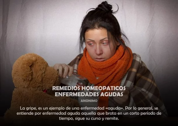 Imagen; Remedios homeopáticos enfermedades agudas; Jbn Lie