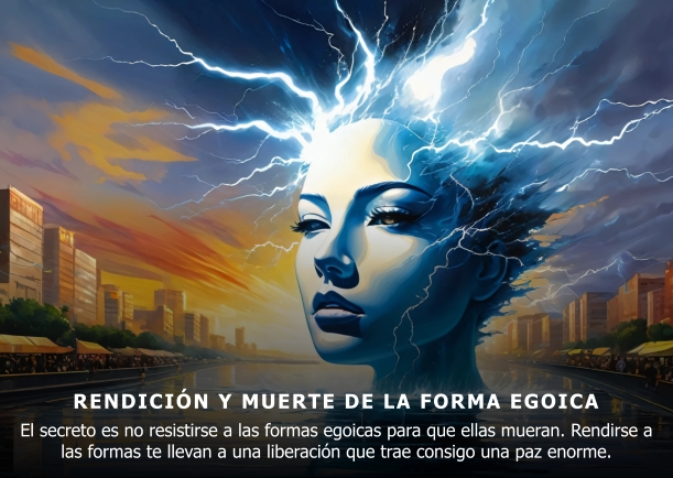 Imagen; Rendición y muerte de la forma egoica; Eckhart Tolle