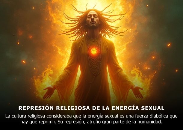 Imagen del escrito; Represión religiosa de la energía sexual, de Omraam Mikhael