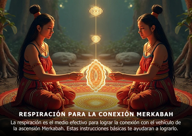 Imagen; Respiración para la conexión Merkabah; Drunvalo Melchizedek