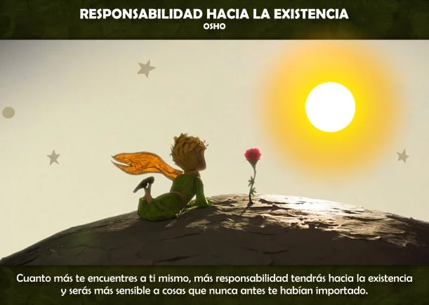 Imagen; Responsabilidad hacia la existencia; Osho