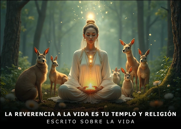 La reverencia a la vida es tu templo y religión - POR: OSHO