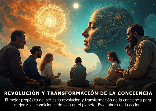 Imagen del escrito; Revolución y transformación de la conciencia, de Satish Kumar