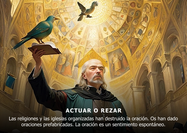 Imagen; Actuar o rezar; Osho