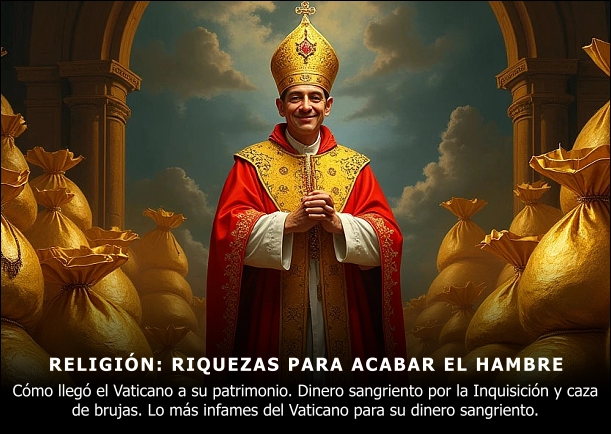 Imagen del escrito; Religión: Riquezas para acabar el hambre, de Jbn Lie