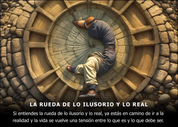 Imagen; La rueda de lo ilusorio y lo real; Adi Shankara