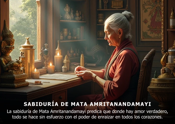 Imagen del escrito; Sabiduría de Mata Amritanandamayi, de Mata Amritanandamayi