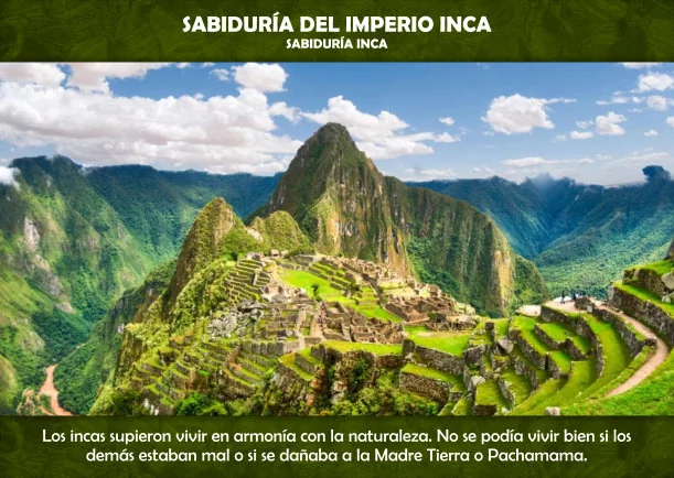 Sabiduría del imperio Inca - POR: SABIDURIA INCA